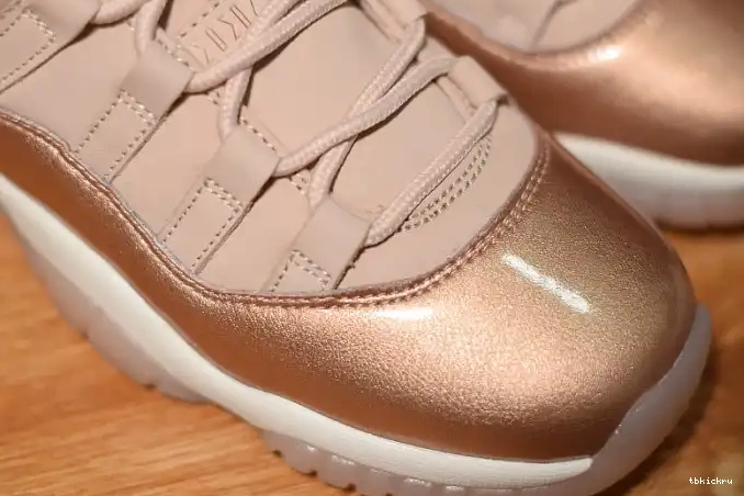 Cheap TBK Gold Jordan 11 Rose Low GS AH7860-105 Air 0613